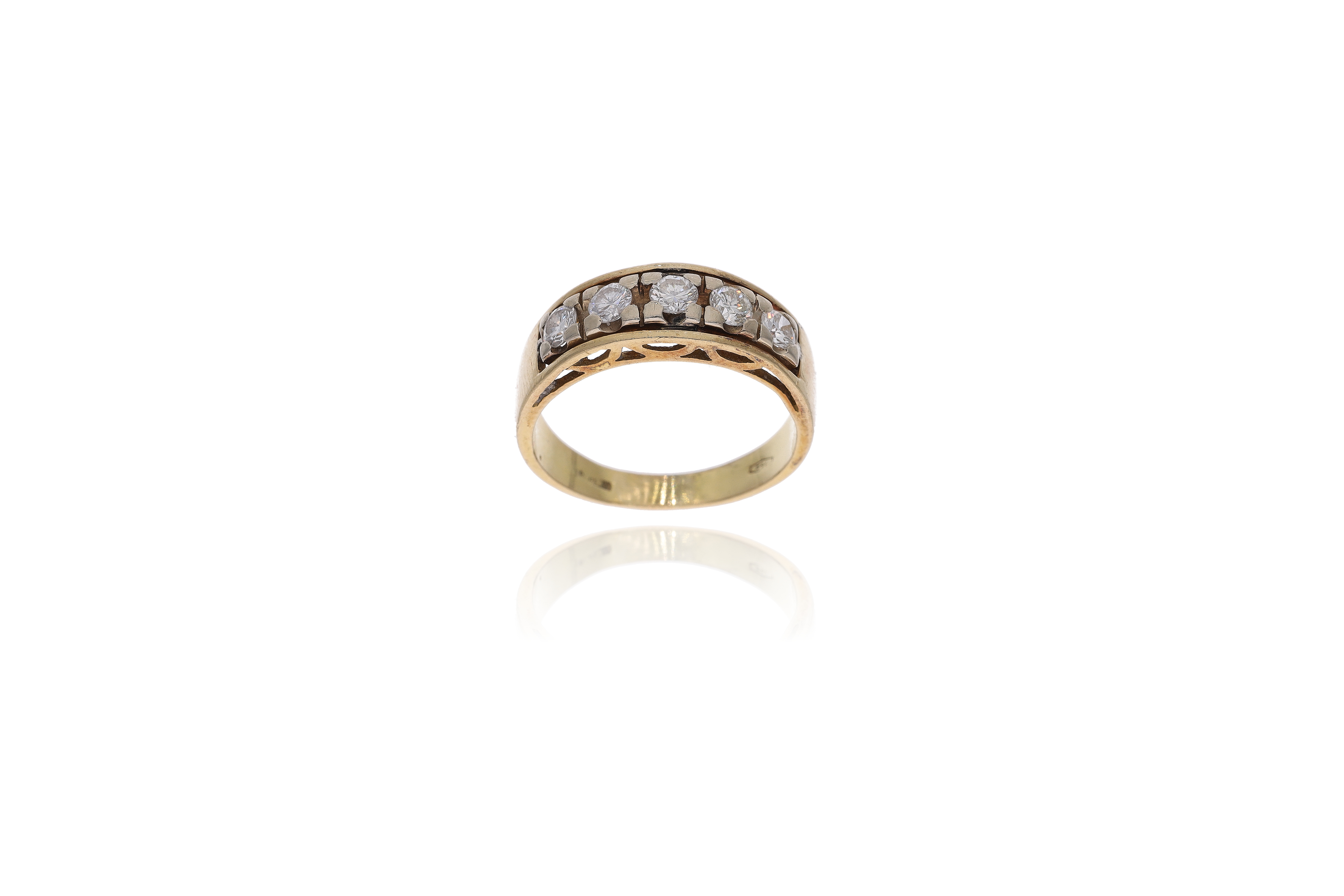 Anello con diamanti - Asta Preziosi