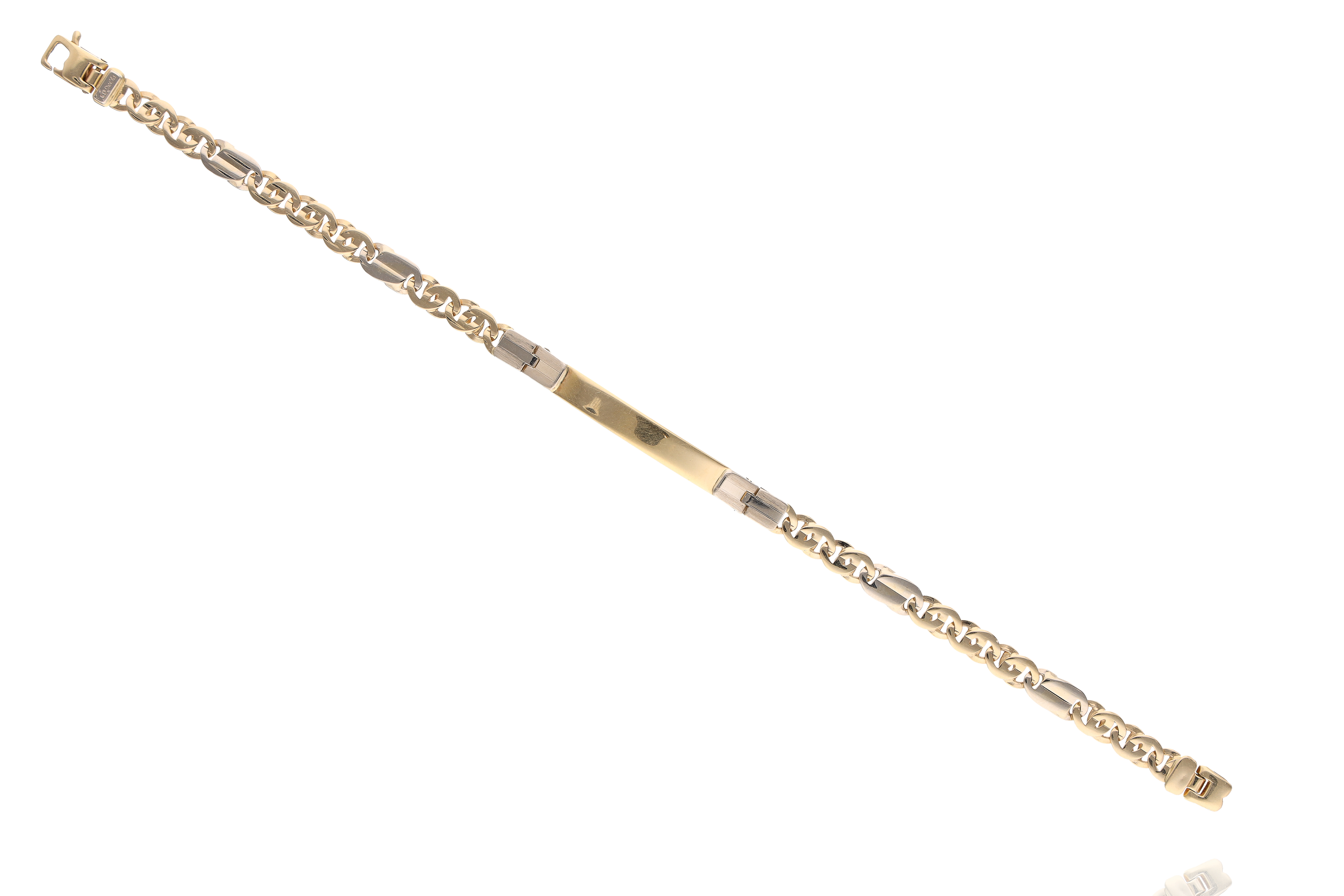 Bracciale in oro bicolore - Asta Preziosi