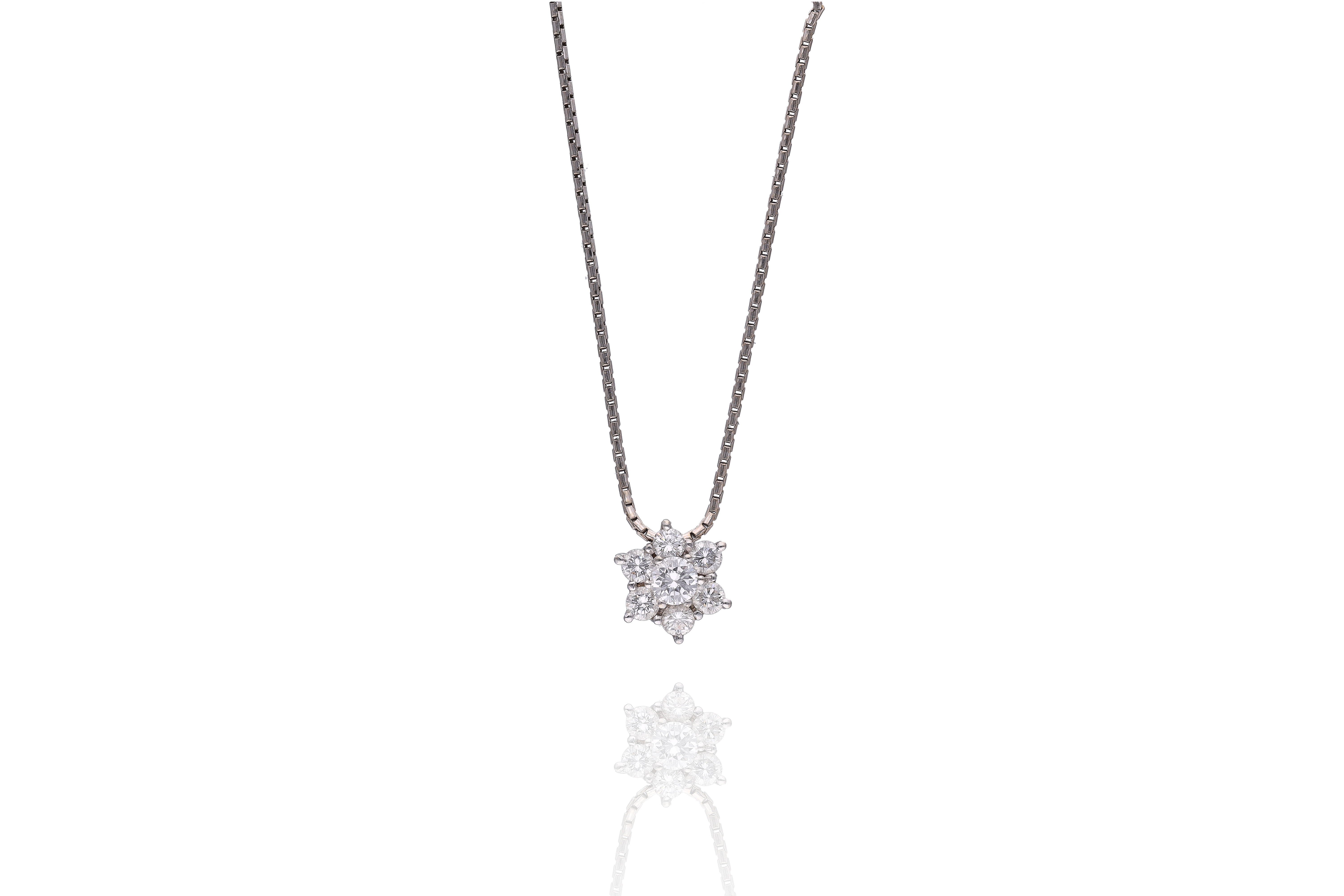 Collana con diamanti - Asta Preziosi
