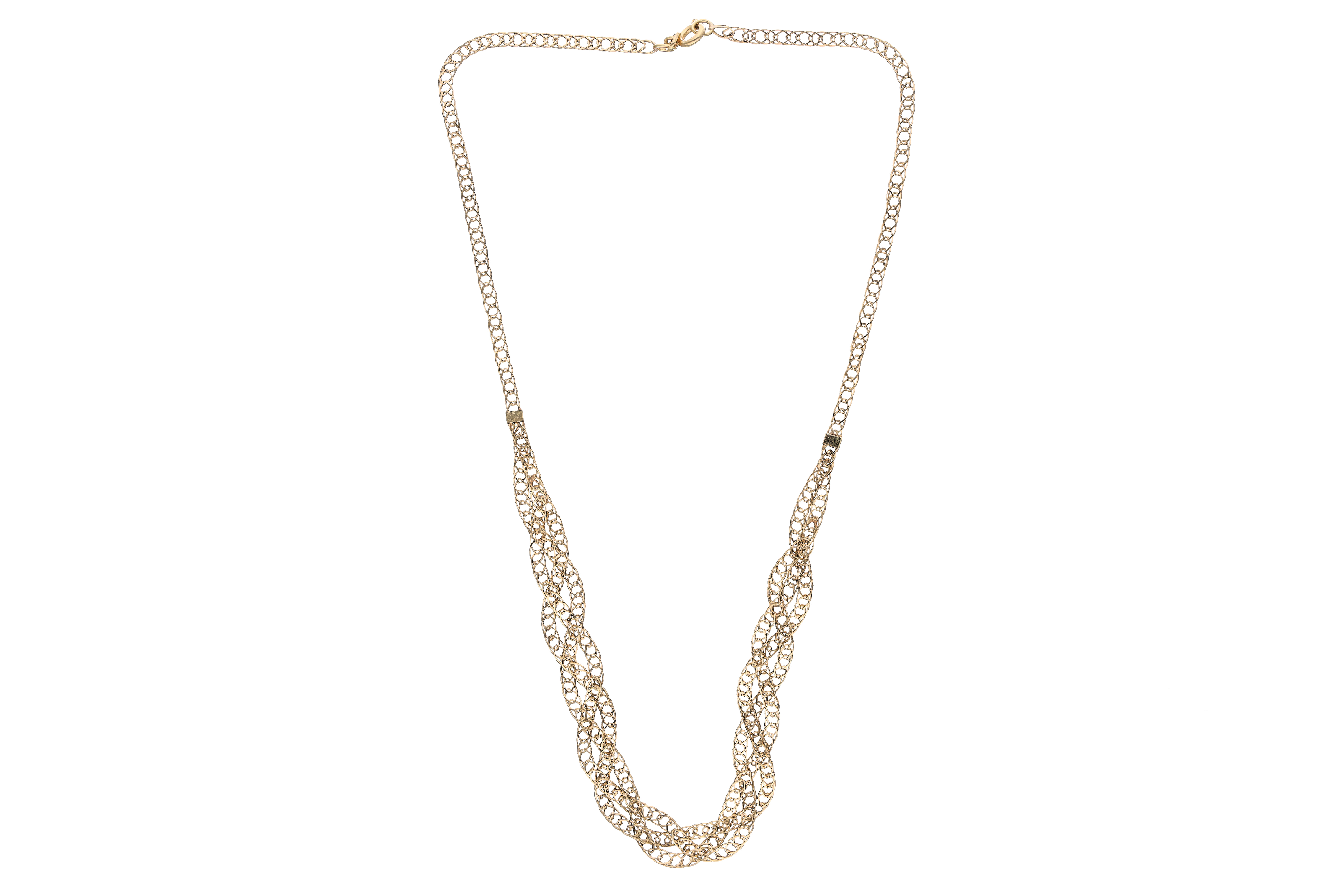 Collana realizzata in oro giallo - Asta Preziosi
