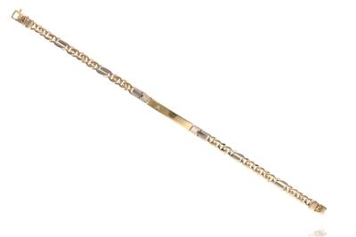 Bracciale in oro bicolore - Asta Preziosi