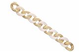 Bracciale a maglie alternate in oro e altro materiale - Asta Preziosi Bracciale a maglie alternate in oro e altro materiale - Asta Preziosi