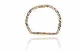 Bracciale in oro bicolore - Asta Preziosi