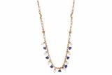 Collana con perle coltivate e lapislazzuli - Asta Preziosi Collana con perle coltivate e lapislazzuli - Asta Preziosi