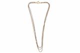 Collana in oro tre colori - Asta Preziosi Collana in oro tre colori - Asta Preziosi
