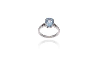 Anello con acquamarina - Asta Preziosi