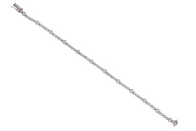 Bracciale con diamanti - Asta Preziosi