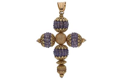 Ciondolo con pietre - Asta Preziosi