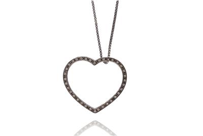 Collana ciondolo con diamanti - Asta Preziosi