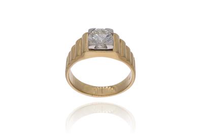 Anello con diamante - Asta Preziosi