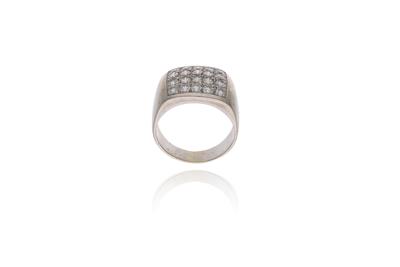 Anello con diamanti - Asta Preziosi