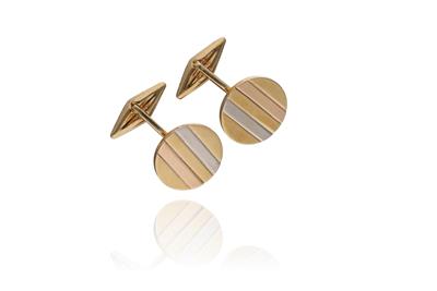 Chimento, paio di gemelli in oro - Asta Preziosi