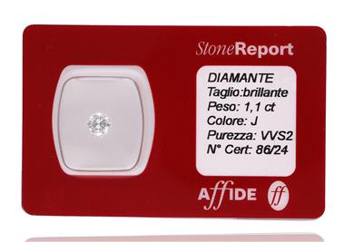 Diamante taglio brillante - Asta Preziosi