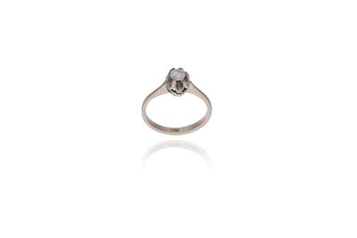 Anello con diamante - Asta Preziosi
