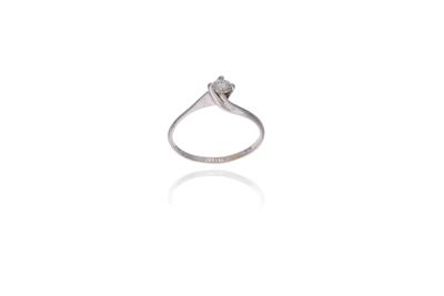 Anello con diamante - Asta Preziosi