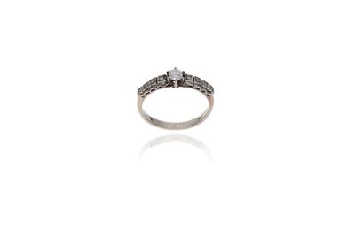 Anello con diamanti - Asta Preziosi
