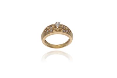 Anello con diamanti - Asta Preziosi