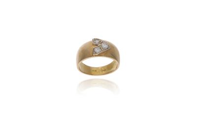 Anello con diamanti - Asta Preziosi