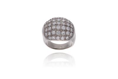 Anello con diamanti - Asta Preziosi