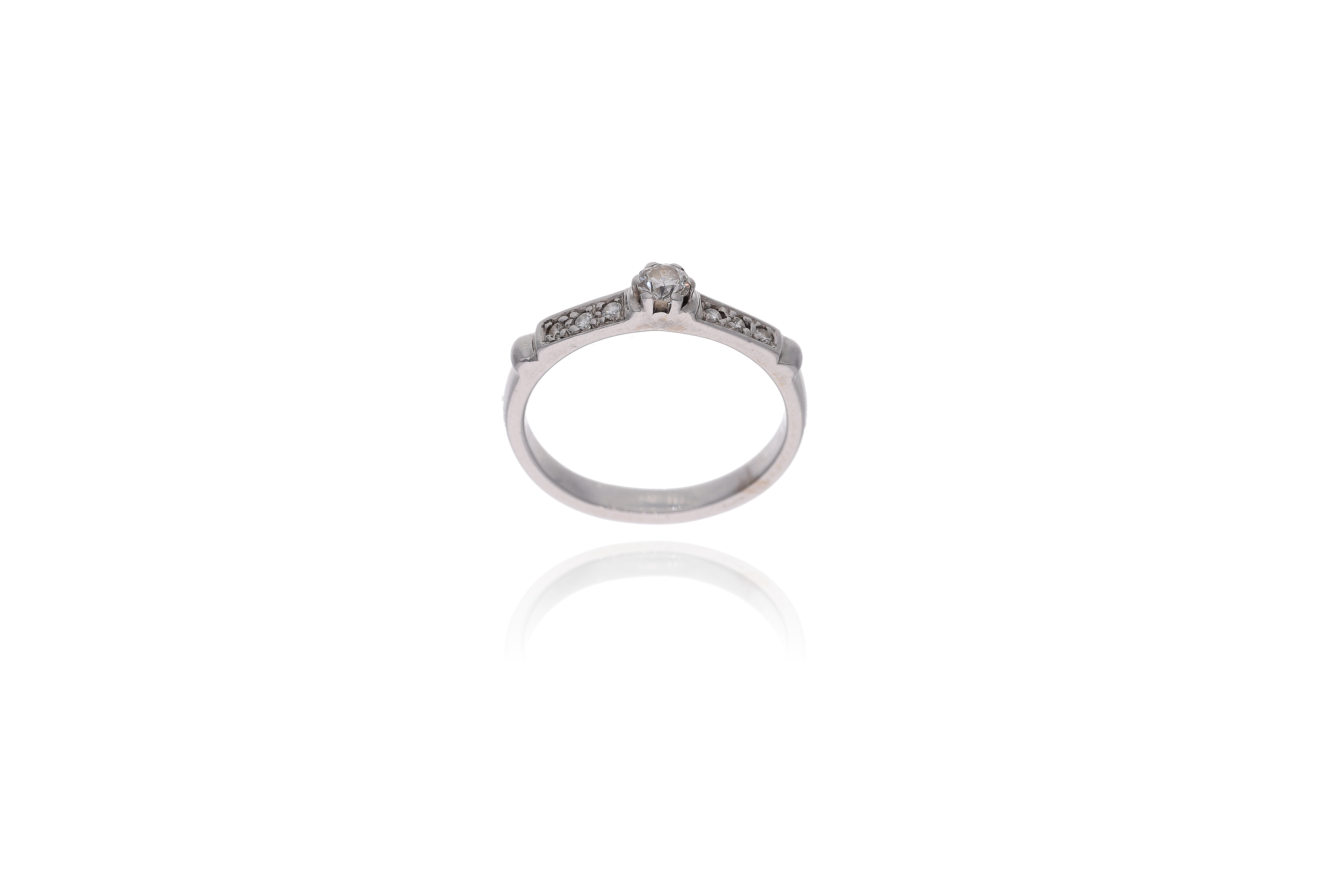 Anello con diamanti - Asta Preziosi