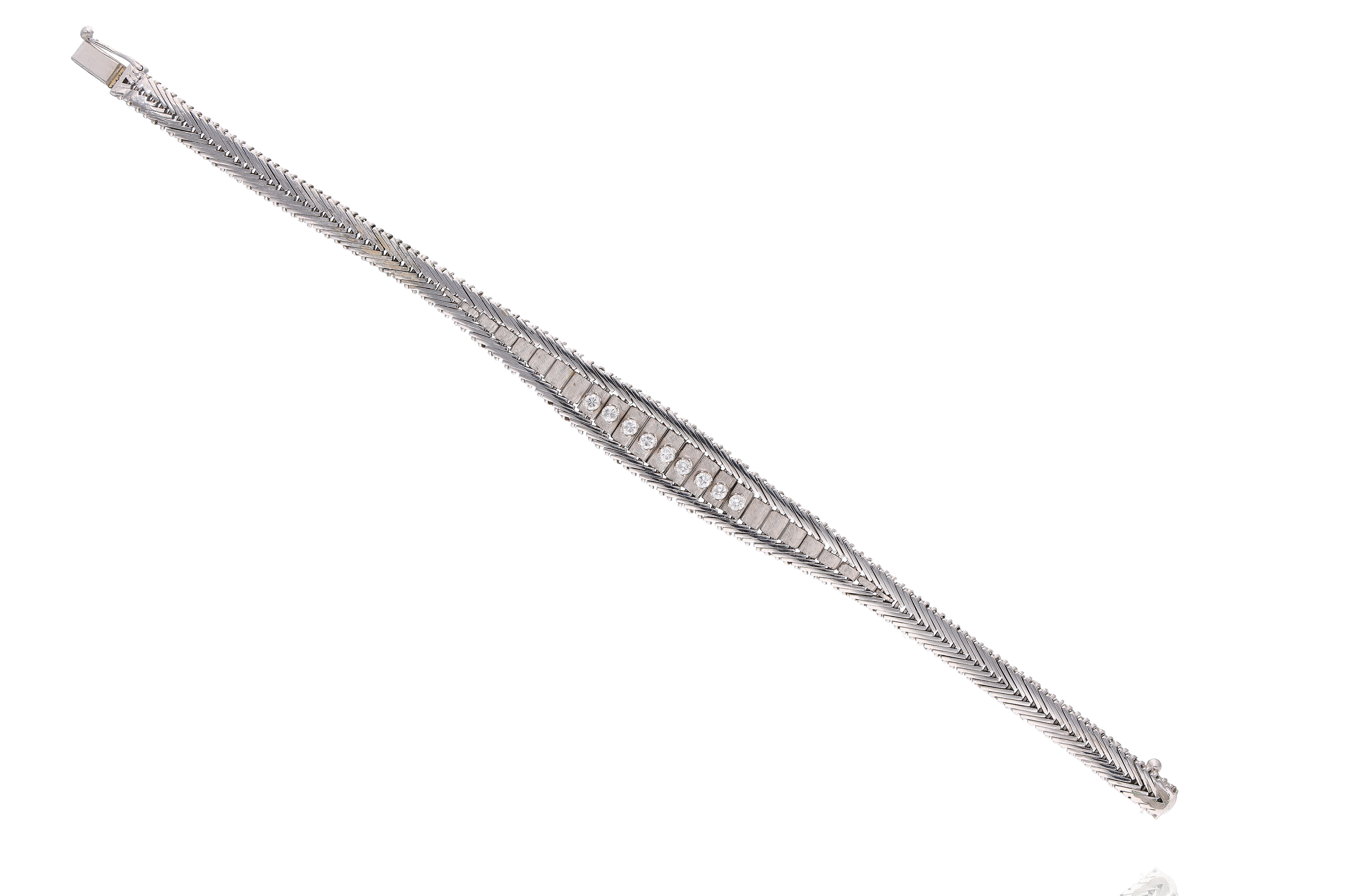 Bracciale con diamanti - Asta Preziosi