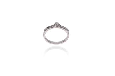 Anello con diamanti - Asta Preziosi Anello con diamanti - Asta Preziosi