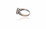 Anello con acquamarina e diamanti - Asta Preziosi Anello con acquamarina e diamanti - Asta Preziosi
