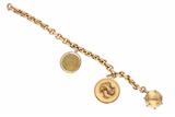 Bracciale con 3 pendenti - Asta Preziosi Bracciale con 3 pendenti - Asta Preziosi