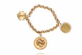 Bracciale con 3 pendenti - Asta Preziosi Bracciale con 3 pendenti - Asta Preziosi