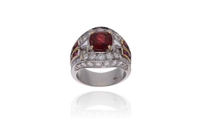 Anello con rubini e diamanti - Asta Preziosi Anello con rubini e diamanti - Asta Preziosi