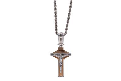 Collana con ciondolo in oro bicolore - Asta Preziosi Collana con ciondolo in oro bicolore - Asta Preziosi