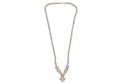 Collana con diamanti e zaffiri - Asta Preziosi Collana con diamanti e zaffiri - Asta Preziosi