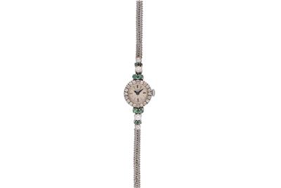 Universal Geneve con diamanti e smeraldi - Asta Preziosi Universal Geneve con diamanti e smeraldi - Asta Preziosi