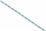 Bracciale con topazi e diamanti - Asta Preziosi Bracciale con topazi e diamanti - Asta Preziosi