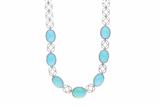 Collana con diamanti e pietre - Asta Preziosi Collana con diamanti e pietre - Asta Preziosi