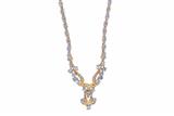 Collana con diamanti e zaffiri - Asta Preziosi Collana con diamanti e zaffiri - Asta Preziosi