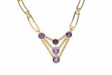 Collana con pietre e diamanti - Asta Preziosi Collana con pietre e diamanti - Asta Preziosi