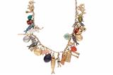 Collana con vari pendenti - Asta Preziosi Collana con vari pendenti - Asta Preziosi