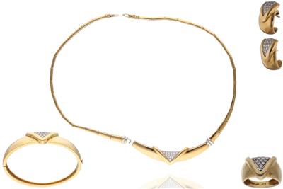 Damiani, parure con diamanti - Asta Preziosi Damiani, parure con diamanti - Asta Preziosi