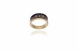 Anello con diamanti e smalto - Asta Preziosi Anello con diamanti e smalto - Asta Preziosi