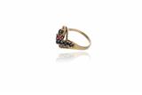 Anello con diamanti, zaffiri e rubini - Asta Preziosi Anello con diamanti, zaffiri e rubini - Asta Preziosi