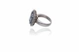 Anello con pietra e diamanti - Asta Preziosi Anello con pietra e diamanti - Asta Preziosi