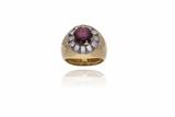 Anello con tormalina e diamanti - Asta Preziosi Anello con tormalina e diamanti - Asta Preziosi
