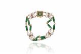 Bracciale con perle, smalti e rubini - Asta Preziosi Bracciale con perle, smalti e rubini - Asta Preziosi