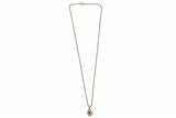 Collana e ciondolo a cuore con pietre - Asta Preziosi Collana e ciondolo a cuore con pietre - Asta Preziosi