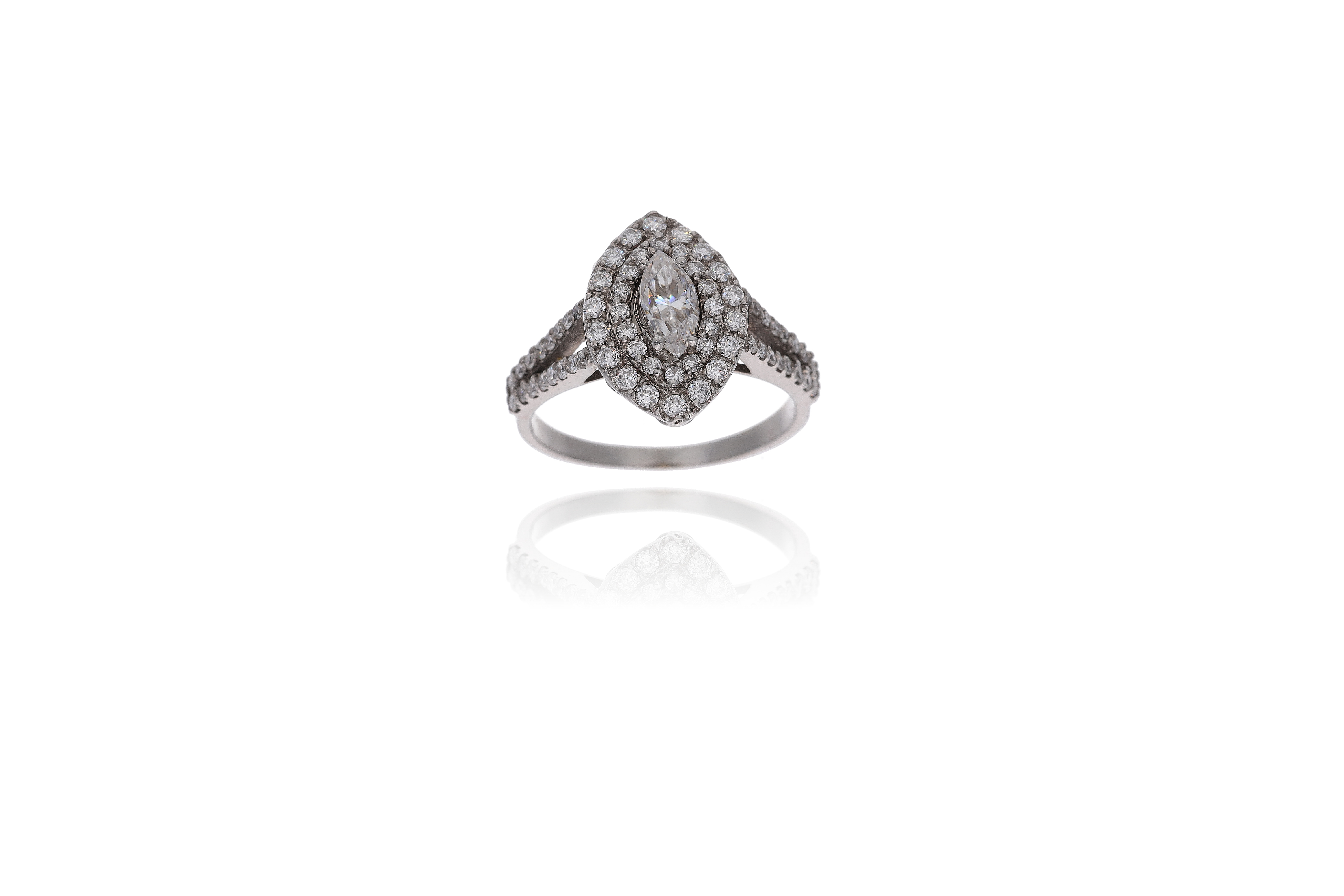 Anello con pietra centrale e diamante - Asta Preziosi