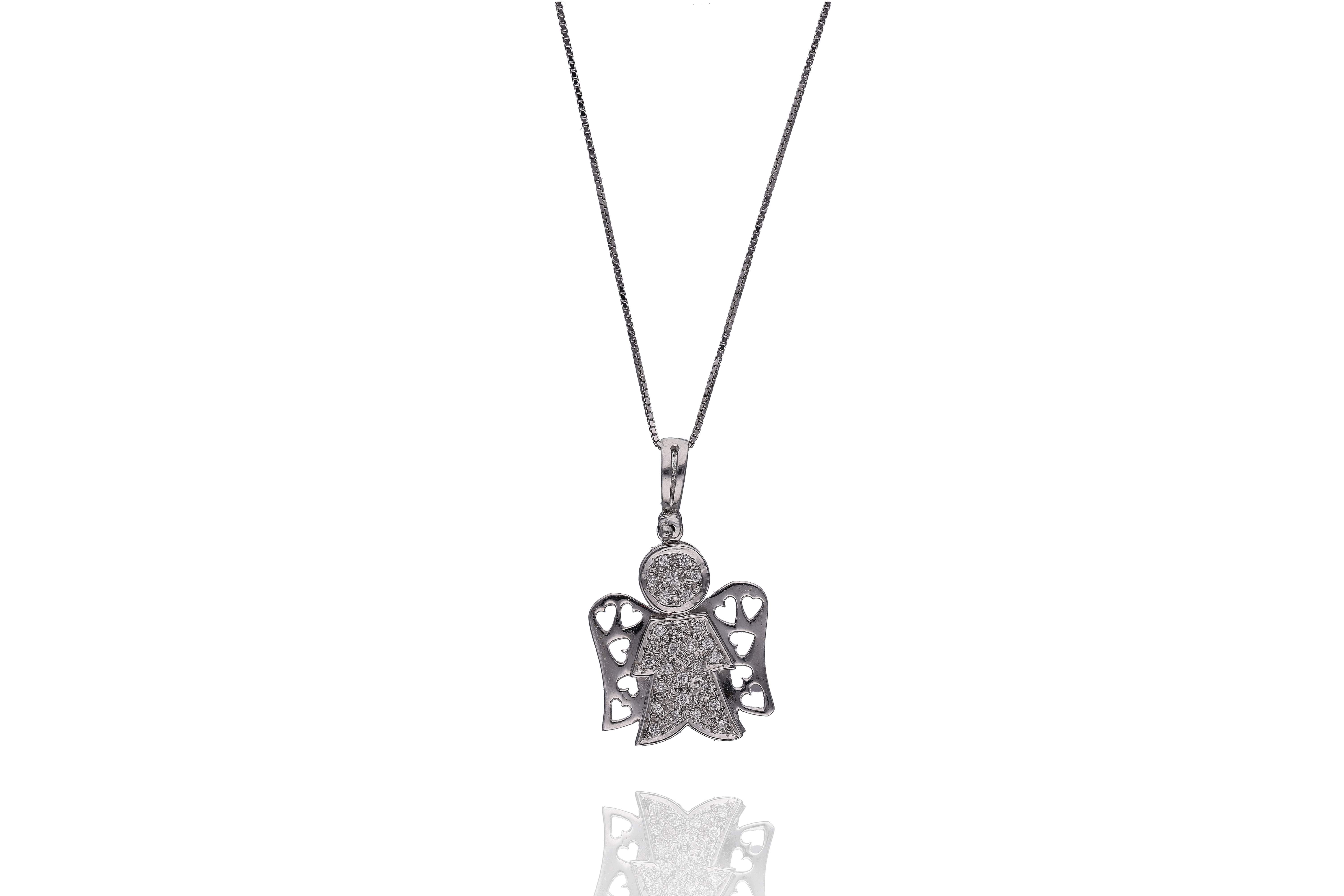 Collana e ciondolo con diamanti - Asta Preziosi