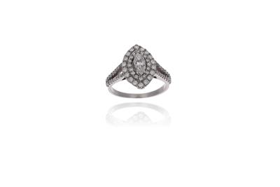 Anello con pietra centrale e diamante - Asta Preziosi Anello con pietra centrale e diamante - Asta Preziosi