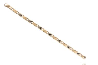 Bracciale in oro bicolore - Asta Preziosi