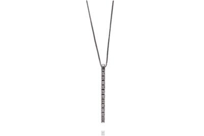 Collana con ciondolo con diamanti - Asta Preziosi